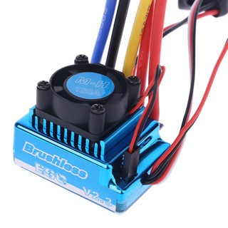DE Bộ điều khiển tốc độ điện tử không chổi than RC Chống bụi ESC 45A 60A 80A 120A cho 1 8 1 10 1 12 RC Crawler Thương hiệu truy cập mới