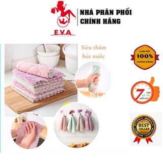 Khăn Lau Bếp Đa Năng ❤️FREESHIP❤️ 2 Mặt Siêu Thấm Nước (lẻ 1 chiếc)