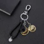 HK1 Hoạt Hình One Piece Luffy Móc Khóa Luffy Cáp Kim Loại Mặt Dây Chuyền Nam Nữ Quà Tặng Sáng Tạo KH1