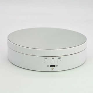 3  Electric Rotating Display Stand Mirror Turntable Jewelry Holder
