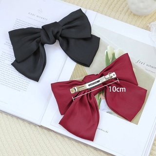 Nơ Kẹp Tóc Nơ Lớn Kẹp Tóc Nữ Cô Gái vải Satin Nữ Kẹp Tóc