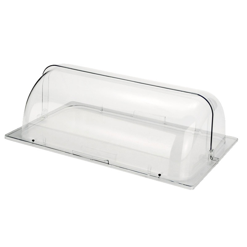 Li Hình Chữ Nhật Bánh Mì Trưng Bày Mái Vòm Flip Cover Nhà Bếp Rau Bụi