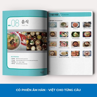 Sách - Tiếng Hàn Tổng Hợp Dành Cho Người Việt Nam Sơ Cấp Tập 1 - Bản Màu
