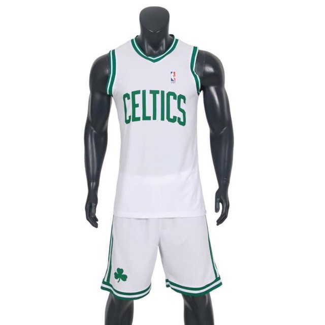 Áo Bóng Rổ Boston Celtics Chất vải mát co giãn tốt Mặc ôm người, thoải mái, Thấm hút mồ hôi (Mẫu mới 2020)