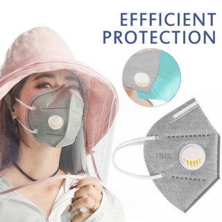[Hàng sẵn]Khẩu Trang Than Hoạt Tính 5 Lớp Tiêu Chuẩn PM2.5 Lọc Không Khí Kháng Khuẩn Có Van Thở