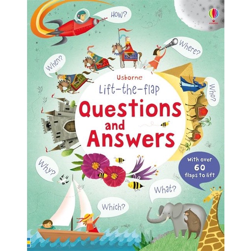 Sách ghi nhớ từ vựng tiếng Anh Lift-the-flap Questions and Answers