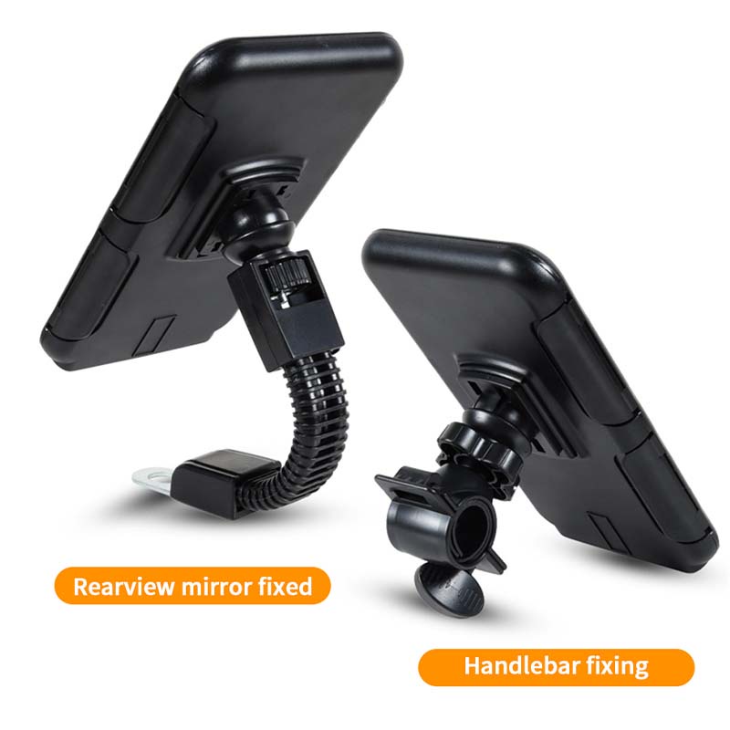 SEAMETAL Giá đỡ điện thoại gắn tay lái xe máy/xe đạp chống nước kích thước 4-6.5 inch tiện lợi