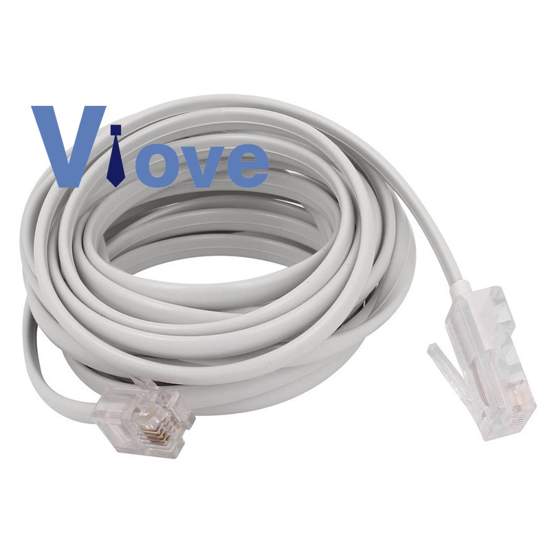 Cáp Chuyển Đổi Rj11 6p4c Sang Rj45 8p4c Dài 3m