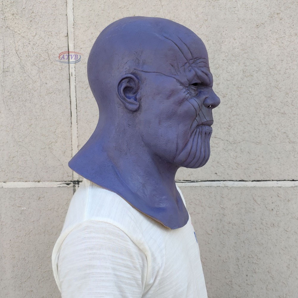 Mặt nạ Thanos Avengers Mũ bảo hiểm chiến tranh Cosplay Thanos Mặt nạ Bộ sưu tập tiệc Halloween Đạo cụ