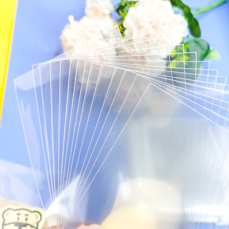 Set 100 túi nhựa trong suốt đựng kẹo mút tiện dụng