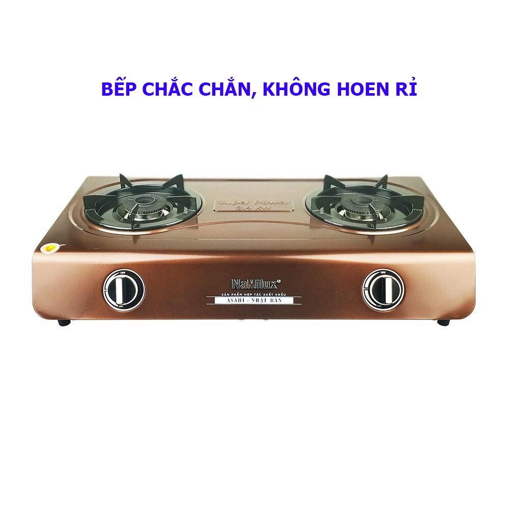 Product image Bếp Ga Bếp Gas Đôi Namilux DL2163APF Mặt Bếp Tráng Men - Hàng Chính Hãng (Bảo Hành 12 Tháng) 2