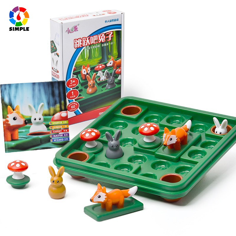 Smart game Jumping Rabbit Board Games Bảng đồ chơi thông minh mô phỏng ...