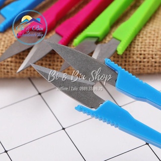 Kéo Bấm Cắt Chỉ Cán Nhựa Dùng Trong May Mặc, Thêu Thùa, Làm Đồ Thủ Công - Bi & Bin Handmade Shop