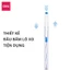 Combo Bút bi bấm văn phòng 3 mực xanh đen đỏ ngòi 0.5mm 0.7mm Deli viết nét đều trơn tru học sinh