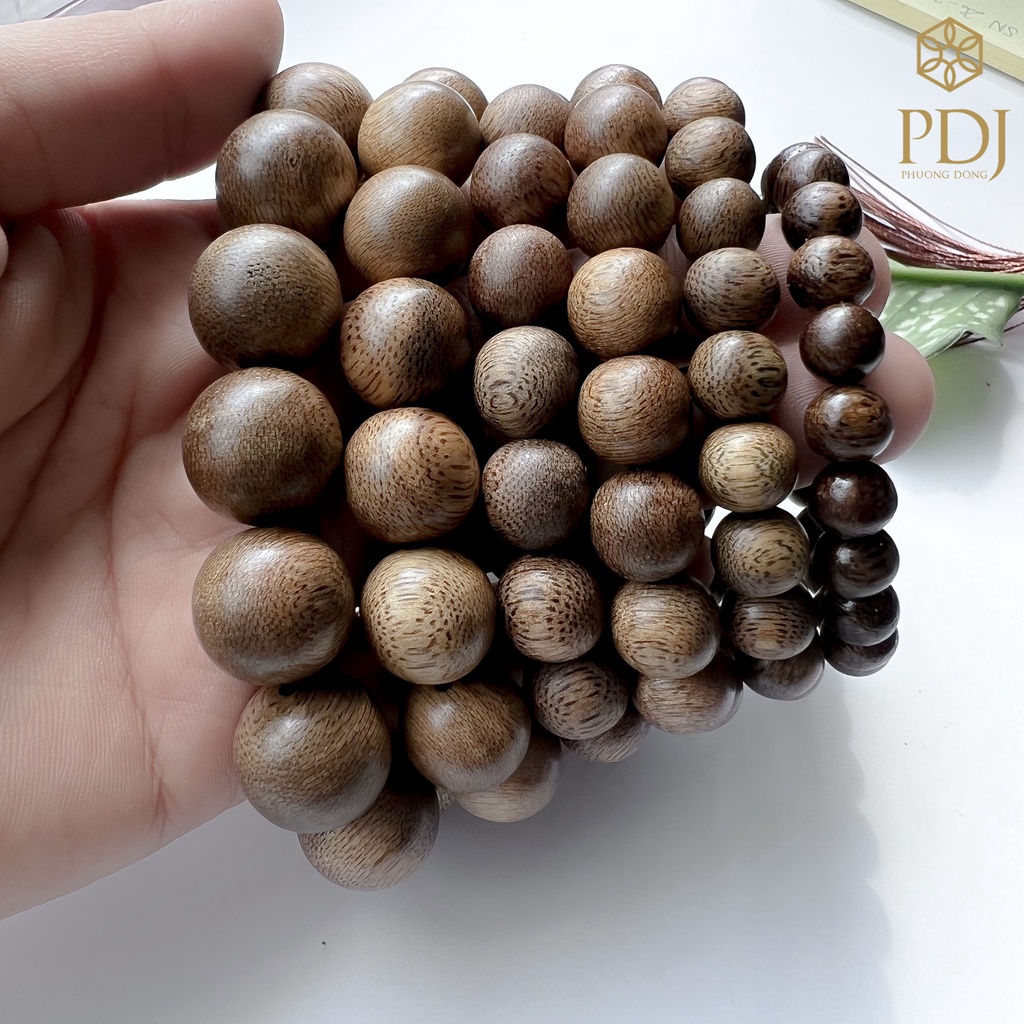 Ảnh Vòng Trầm Hương trơn nhiều kích cỡ - Tặng kèm hộp trang sức cao cấp - SP000578 - Trang sức PDJ 1