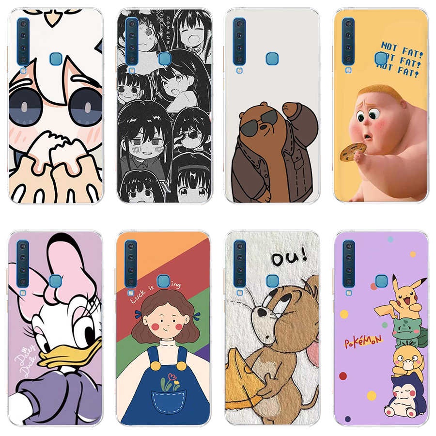 Ốp Điện Thoại TPU Dẻo In Họa Tiết Thời Trang Xinh Xắn Cho Samsung Galaxy a9 2018 a9 pro J1 2016 J1 ACE
