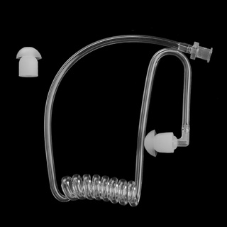 Charmantcc1 Cuộn dây trong suốt Acoustic Air Tube Nút tai thay thế cho đầu tai nghe vô tuyến