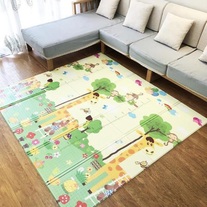 Thảm xốp XPE trải sàn - gấp gọn hàn quốc - thảm quây bóng - trải lót quây bóng