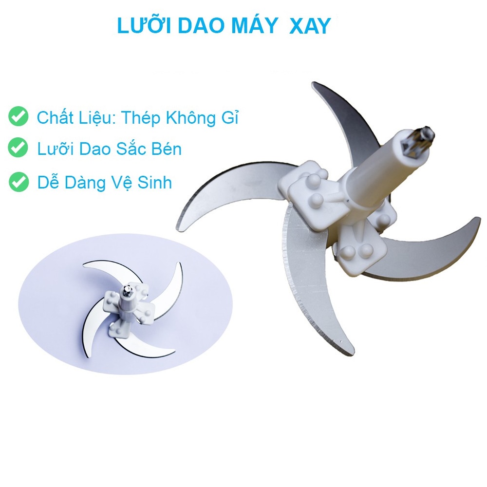 [ Phụ Kiện ] Bộ lưỡi dao thay thế của máy xay thịt