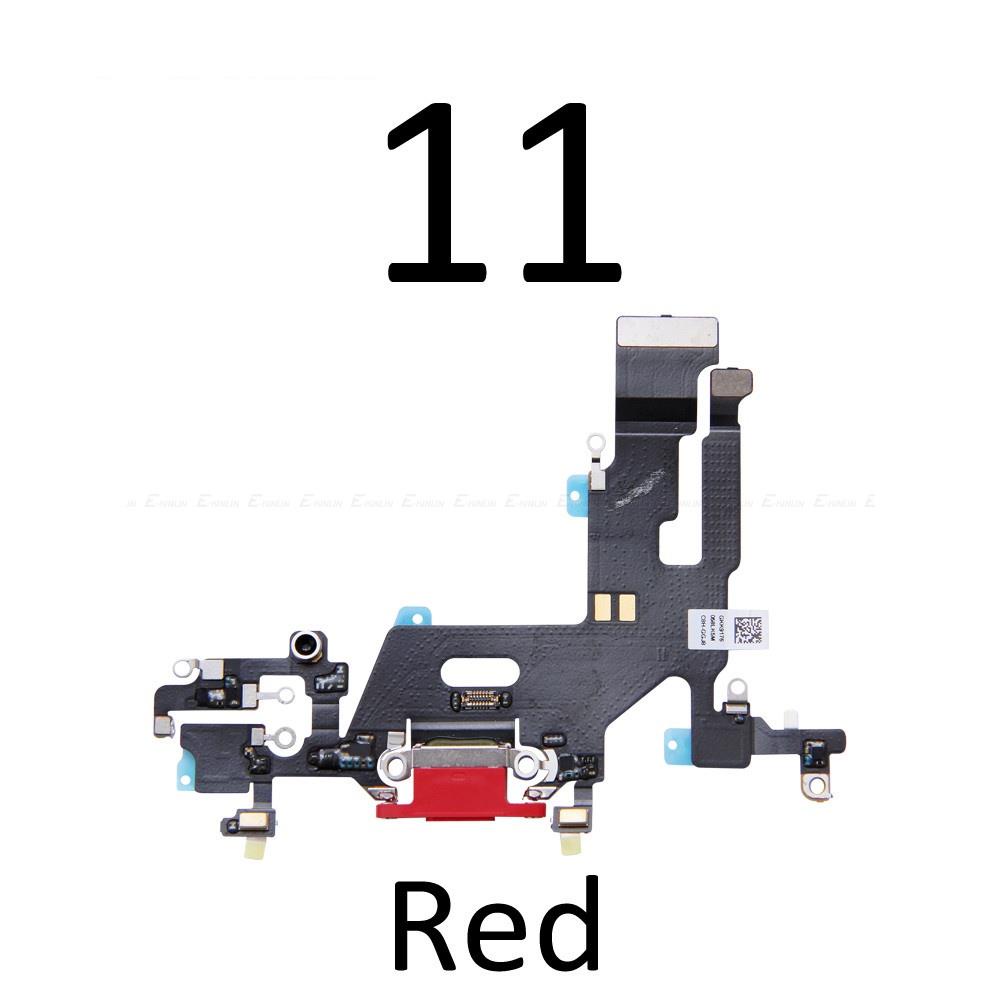 Cổng Cắm Sạc Có Tai Nghe Jack Âm Thanh MicroPhone Cáp Mềm Tương Thích Cho IP 11 Pro Max USB Sạc Dock Kết Nối Thay Thế Các Bộ Phận