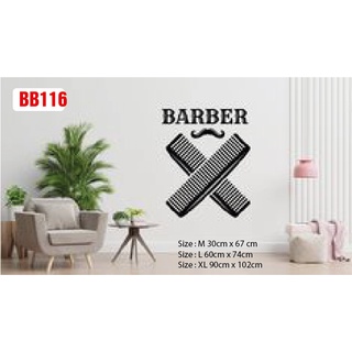 Decal dán làm đẹp cửa tiệm Barber và Salon, thu hút khách hàng, tạo điểm nhấn cho cửa tiệm, tăng doanh thu P8
