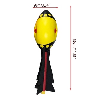 CH 1 Bộ Bọt An Toàn Cho Chơi Ném Tên Lửa Thể Thao Cạnh Tranh Playset Ngoài Trời Ném Trò Chơi Thực Tế Cho Trẻ Em 3 + Đỏ Yel