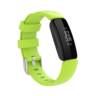 Dây Đeo Thay Thế Chất Liệu Silicon Màu Trơn Cho Fitbit inspire 2 inspire2 ace3 ace 3