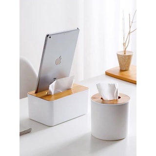 Hộp Đựng Giấy Ăn Nắp Gỗ Decor Cao Cấp, Nhựa Cứng Chắc, Sang Trọng Tiện Lợi – CamCamHomeWare