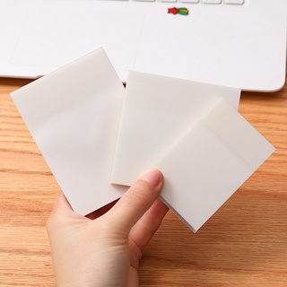 3 50 Tờ Note Ghi Chú Trong Suốt Cao Cấp - Thỏ Hồng VPP