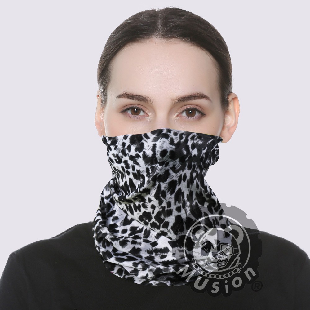 Khăn đa năng Musion da beo đi phượt chống UV chống bụi