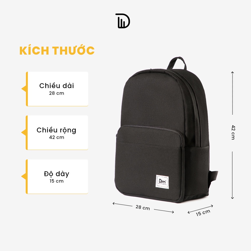 Mô tả Balo DIM Classic Backpack - 4