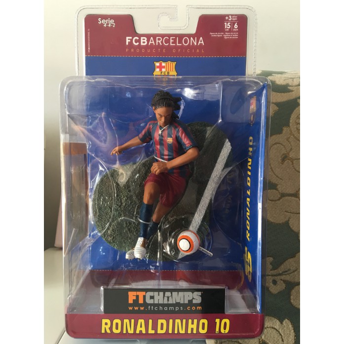 FC Barcelona Ronaldinho フィギュア 15cm Kick O Mania