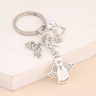 Mới Móc Khóa Hình Ống Tiêm Bác Sĩ Y Tá