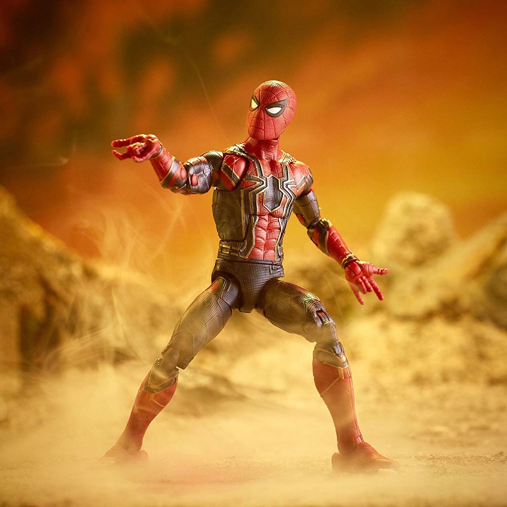 SHF Spider Man Marvel Avengers 3 Spider Man Figure 7-inch Movable Toy Model Decoration Doll