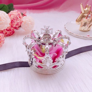 Vipdeal1 Lolita Công Chúa Tiara Vương Miện Luxuries Nhân Tạo Hoa Hồng Cosplay Mũ Đội Đầu Phụ Kiện Tóc Có Kẹp Ribb