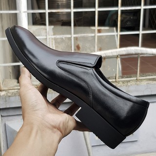 Giày Lười Nam Da Bò Đế Khâu Mã H58 Ảnh Thật