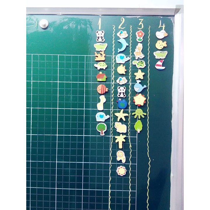 Set NAM CHÂM TUYÊN DƯƠNG [12c/set] - mix mẫu ngẫu nhiên (Đồ Dùng Dạy Học Miki)