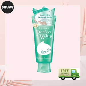 Sữa rửa mặt dành cho da mụn Senka perfect whip acne care 100g