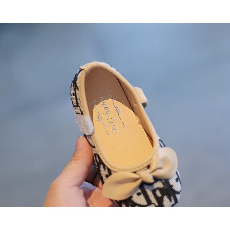 Giày búp bê gắn nơ siêu xinh cho bé gái full box MGbaby v956 full hộp