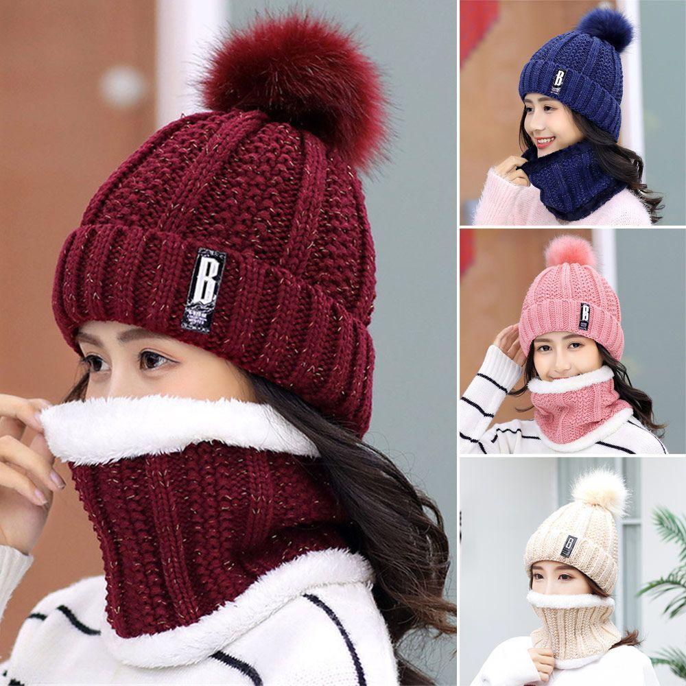 MERIGGIARE Mũ trượt tuyết bảo vệ lạnh Bộ giữ ấm cổ Beanies Mũ