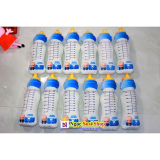 [SIÊU MỊN] GẤU BÔNG Gối Ôm Bình Sữa 3D SIZE 50cm Cao Cấp -GỐI ÔM BÌNH SỮA đồ chơi thú nhồi bông doll toy [giá sốc]