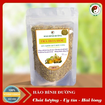 ✅[CHÍNH HÃNG]Trà Hoa Hòe Khô Thải Độc Giúp Thanh Nhiệt Giảm Mỡ Máu Ổn Định Huyết Áp 100g