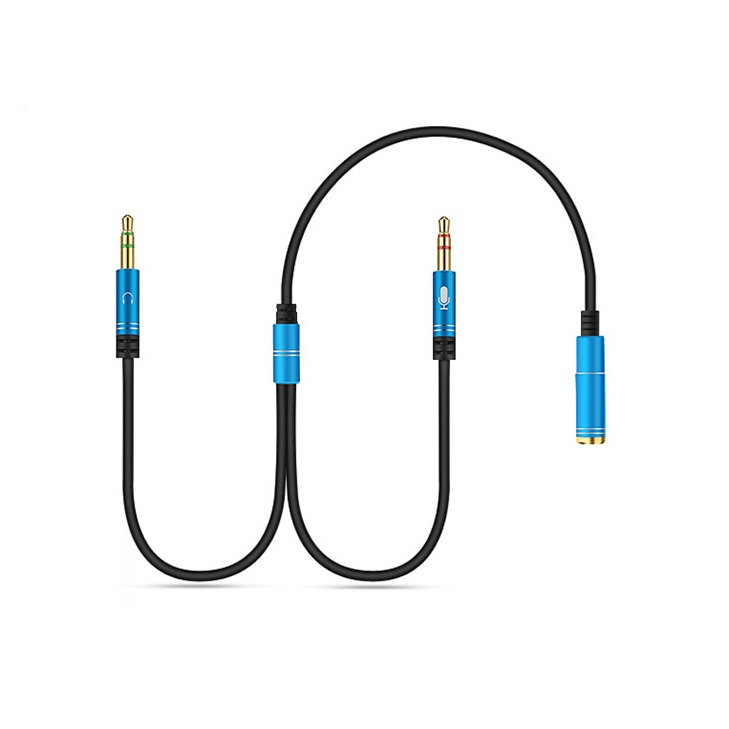 Jack Chuyển Đổi Tai Nghe 3.5mm Sang Audio Và Mic - Jack Gộp Tai Nghe và Mic 3.5mm Cho Laptop, Máy Tính PC | BigBuy360 - bigbuy360.vn