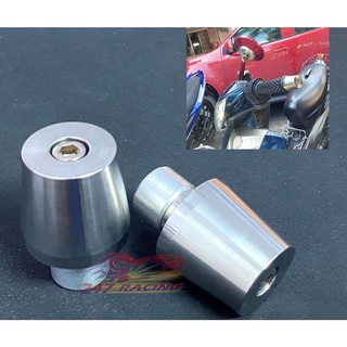 Cặp gù INOX304 CNC kiểu SPORT Xipo siêu nặng 280g gắn nhiều loại xe máy chống rung lắc tay lái