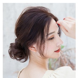 Búi Tóc Củ Tỏi phong cách Hàn Quốc tự nhiên như tóc thật HaminStore