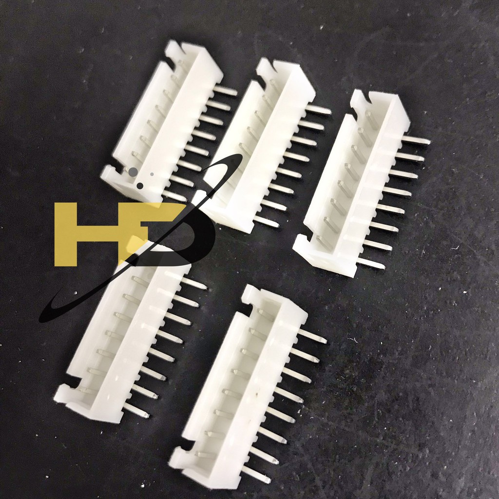 Bộ 20 Chiếc Header Đực 8P XH2.54-8P Chân Cong Màu Trắng | Shopee Việt Nam