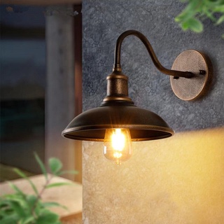 Đèn tường phong cách Mỹ Đèn sân vườn chống nước ngoài trời Đèn tường ngoài trời cho sân vườn Lối đi Hành lang Ban công