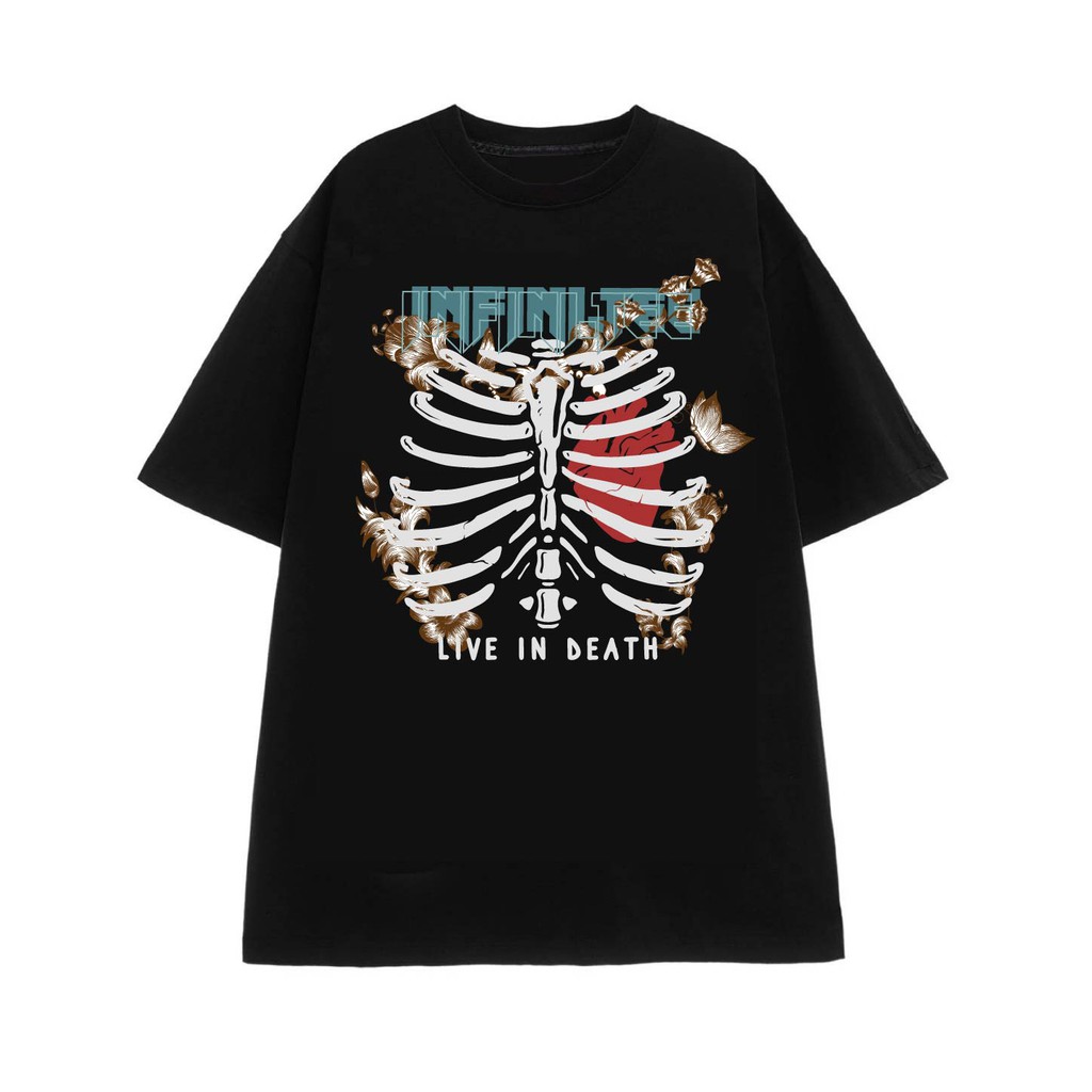 Áo thun INFINITEE Fni0289, Thun 100% Cotton - form rộng Unisex.
