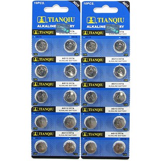 1 vỉ 10 viên pin cúc áo AG13 tương đương LR44H – A76 – SR44