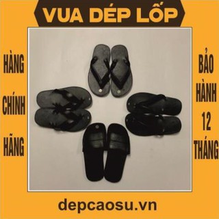 Dép cao su, dép Bác Hồ nhiều mẫu nhiều quai thương hiệu Vua Dép Lốp Phạm Quang Xuân, chính hãng, có bảo hành, ảnh thật